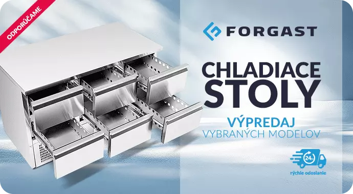 Chladiace stoly FORGAST