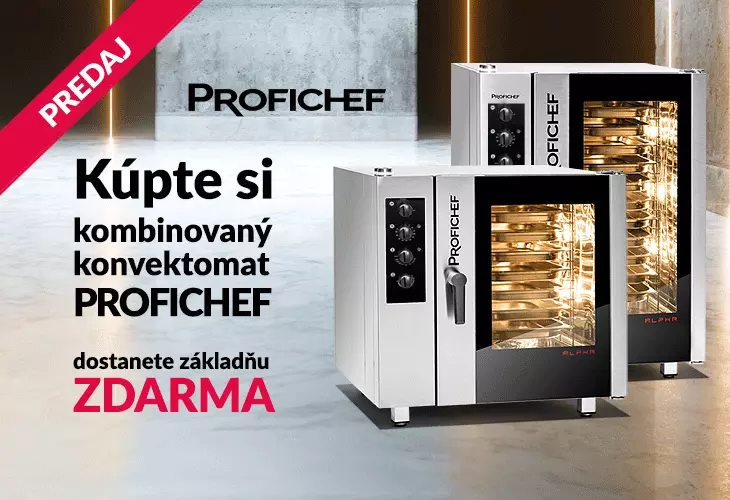 Kúpte si kombinovaný konvektomat - dostanete základňu zdarma