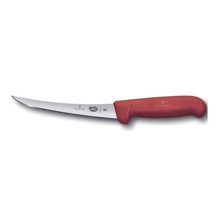 Červený vykosťovací nôž FIBROX - dĺžka čepele 15 cm | VICTORINOX 5.6601.15