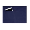 Základná kuchárska zástera 75 x 90 cm s vreckom a prackou, tmavomodrá | KARLOWSKY BLS 5-10-Stck