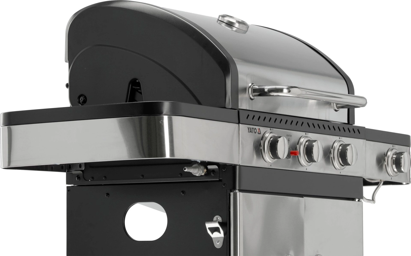 Plynový gril 3+1 | YATO YG-20018