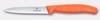 Nôž na zeleninu a ovocie Swiss Classic, zúbkovaná čepeľ 10 cm, oranžový | VICTORINOX 6.7739.C1