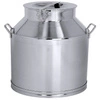 Kanister s vekom 50 l, nehrdzavejúca oceľ, výška 65 cm | CONTACTO 3010/050