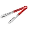 Servírovacie kliešte HACCP, červené, 30 cm | FORGAST FG11124