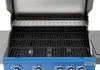 Plynový gril ITAMI 4+1, 14,2 kW, modrý | YATO YG-20033