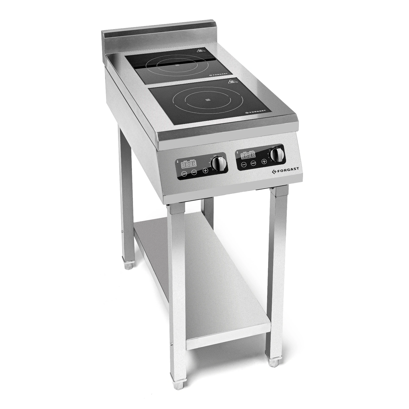 Kuchyňa indukčná 2-platňová s podstavcom, 2x3,5 kW, 400 V | FORGAST FG09036