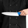Modrý kuchynský nôž HACCP s dĺžkou 22 cm FORGAST FG01814