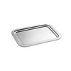 Banketová tácka CLASSIC, z nehrdzavejúcej ocele, 41.5x31x1.5 cm | APS 399