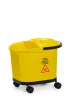 Vedro na mop, 16 l na vozíku s kolieskami | HENDI 873397