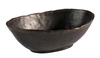Miska MARONE, melamín, čierno-hnedá, 27.5x19x9 cm, 1.4 l | APS 84733
