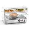 Vyhrievaná vitrína 2-úrovňová, 45 l, 0.8 kW | FORGAST FG09624