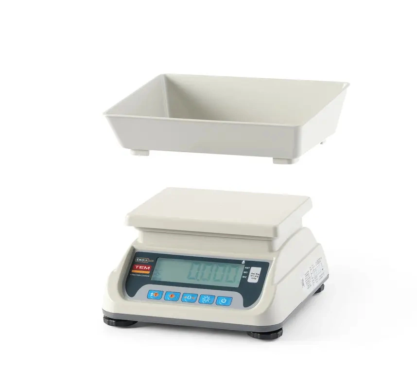 Obchodná váha LCD s RS232 a legalizáciou, ECO+ | TEM TEKO+LCD06C-P1-B1