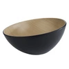 Miska melamínová FRIDA čierna priemer 28,5 cm šikmá | APS 84925