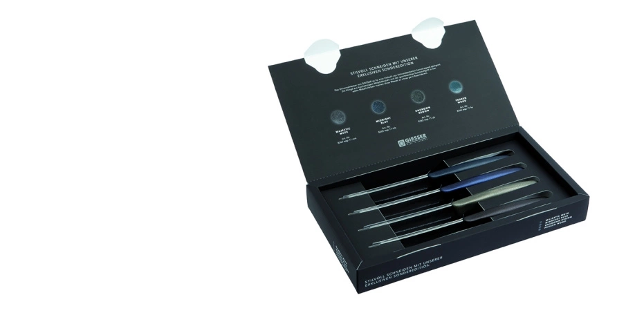 Súprava nožov - 11 cm, 4-dielna | GIESSER MESSER 8365 wsp 11-4 gm