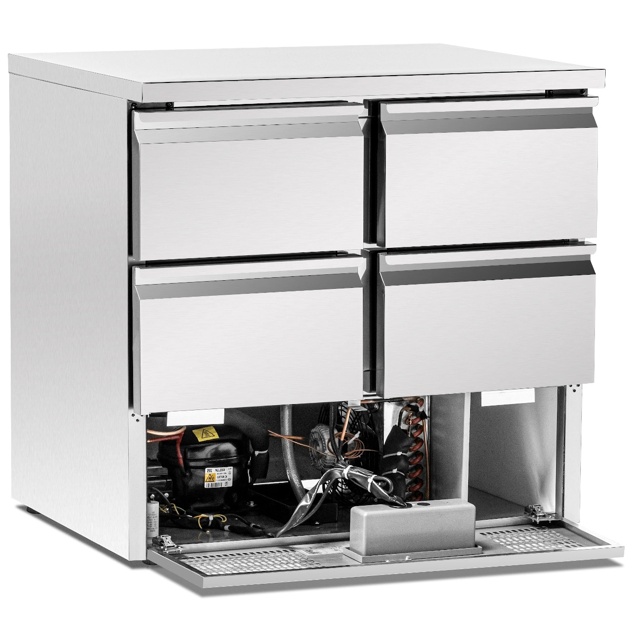 Chladiaci stôl 4 zásuvky, 257 l, so spodným agregátom | FORGAST FG07004