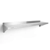 Nerezová nástenná polica 120x30 cm | FORGAST FG15001
