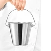 Mini vedierko na finger food, 9,5 cm, nehrdzavejúca oceľ | FORGAST FG11504