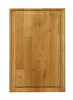 Dubová servírovacia doska 420x280x(H)40mm | HENDI 505489