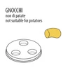 Matrica na cestoviny Gnocchi, 57 mm | FIMAR ACTRMPF4
