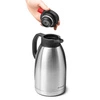Konferenčná oceľová termoska s tlačidlom 2 l | FORGAST FG05820