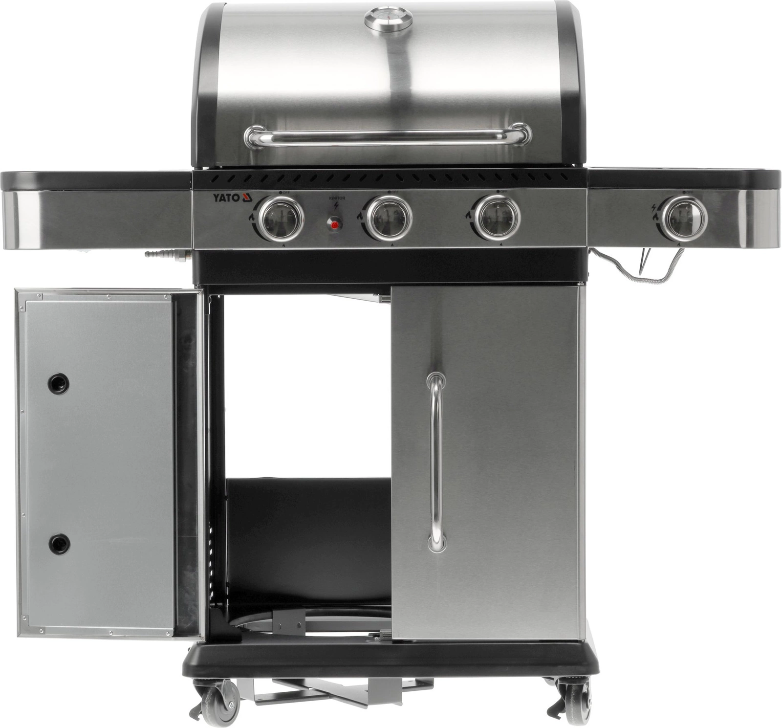 Plynový gril 3+1 | YATO YG-20018