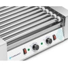 Rolčekový ohrievač na párky, 14 valčekov, 2,8 kW, 230 V | FORGAST FG09614