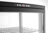 Chladiaca vitrína 280 l, čierna, LED, dynamický chladiaci systém | ARKTIC 233290