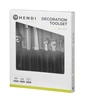 Sada ozdobných nožov - 6 kusov | HENDI 856291