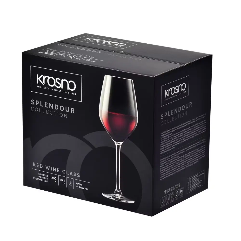Poháre na červené víno Splendour, 460 ml - súprava 6 kusov | KROSNO GLASS F578187030071P80