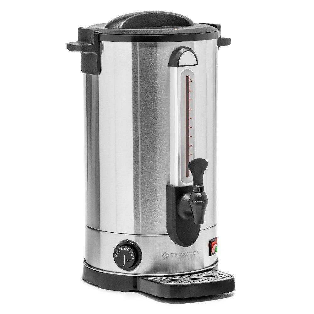 Ohrievač vody 14 l s odkvapkávacou táckou, dvojplášťový | FORGAST FG05552