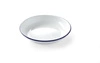 Hlboký smaltovaný tanier - priemer 18 cm | HENDI 621240