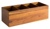 Drevená debnička Woody 36x14x12,5 cm | APS 11649