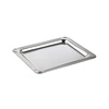 Podnos PROFI LINE, leštený, s ozdobným okrajom, z nehrdzavejúcej ocele, 32.5x26.5x1.2 cm | APS 12000