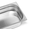 Nerezový perforovaný hrniec GN 1/2 hlboký 6,5 cm FORGAST FG04726