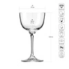 Pohár XNO NICK & NORA 140, 140 ml, súprava 6 kusov | KROSNO GLASS F57D479013001010