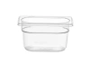 Nádoba COOL transparentná, GN 1/9, 10 cm zo SAN | HENDI 882399