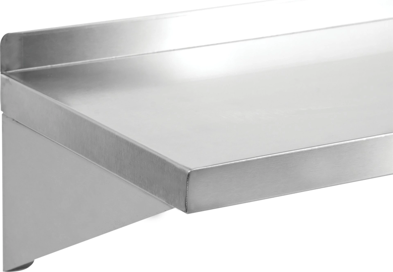 Nerezová závesná polica jednoduchá 150x30x18 cm | YATO YG-09042