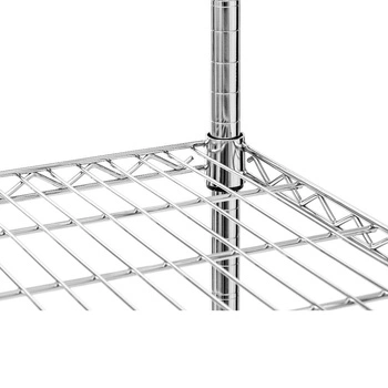 Polička pre chrómovaný oceľový regál 150x50x155 cm | FORGAST FG15545_P