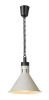Závesná lampa na ohrievanie jedál, kužeľová, béžová, 230V/250W | HENDI 273777