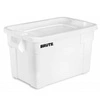 Polyetylénová nádoba na potraviny BRUTE, objem 75 l biela RUBBERMAID 9S31-00-WHI