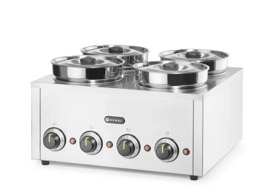 Bemar Thermosystem 4, 16 l, 4 komory, nehrdzavejúca oceľ | HENDI 201466