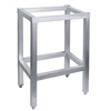 Podstavec na mäsiarsky blok z nehrdzavejúcej ocele 50x50x77 cm | CONTACTO 3642/505