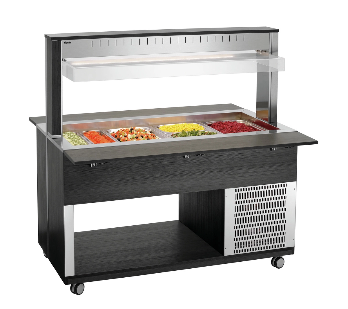 Bufetový chladiaci vozík K4110-200A | BARTSCHER 125544V2