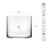 Poháre XNO TUMBLER OPTIC 390, 390 ml, súprava 6 kusov | KROSNO GLASS F685179031008050