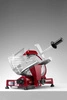Krájač na údeniny Profi Line RED EDITION, max. 15 cm, hrúbka rezu 0-12 mm, nôž 22 cm | HENDI 970294