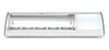 Chladiaca vitrína na sushi, 63 l, LED, 3-7°C, 130.7x45x33 cm | HENDI 233757