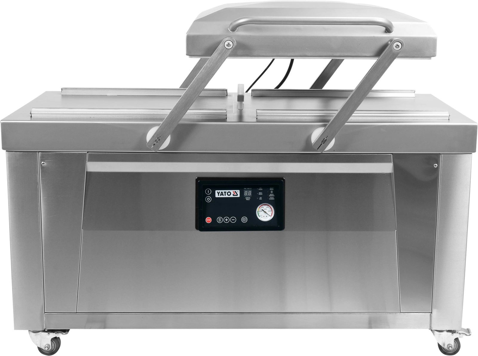 Mobilný 2-komorový vákuový baliaci stroj 45x60 cm | YATO YG-09307