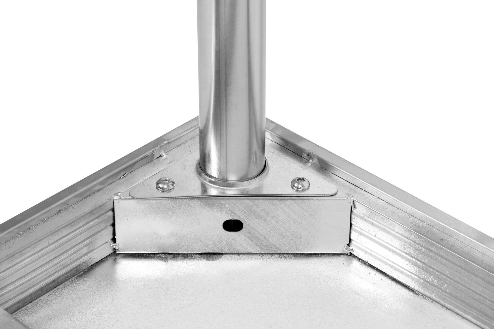 Pracovný stôl z nehrdzavejúcej ocele s policou 100x70x85 cm | YATO YG-09031