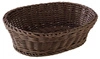 Košík na pečivo z polypropylénu, hnedý, 26x18x7.5 cm | APS 50803