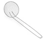Sitko na fritézy, priemer 10 cm, dĺžka 31 cm | HENDI 640104